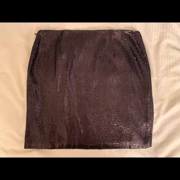 WHBM Black sequin skirt - Picture 3 of 7